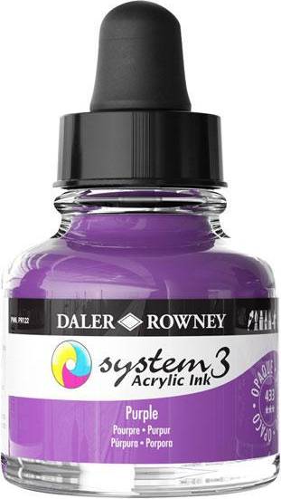 Daler Rowney System3 Ink 29.5 ml Purple
