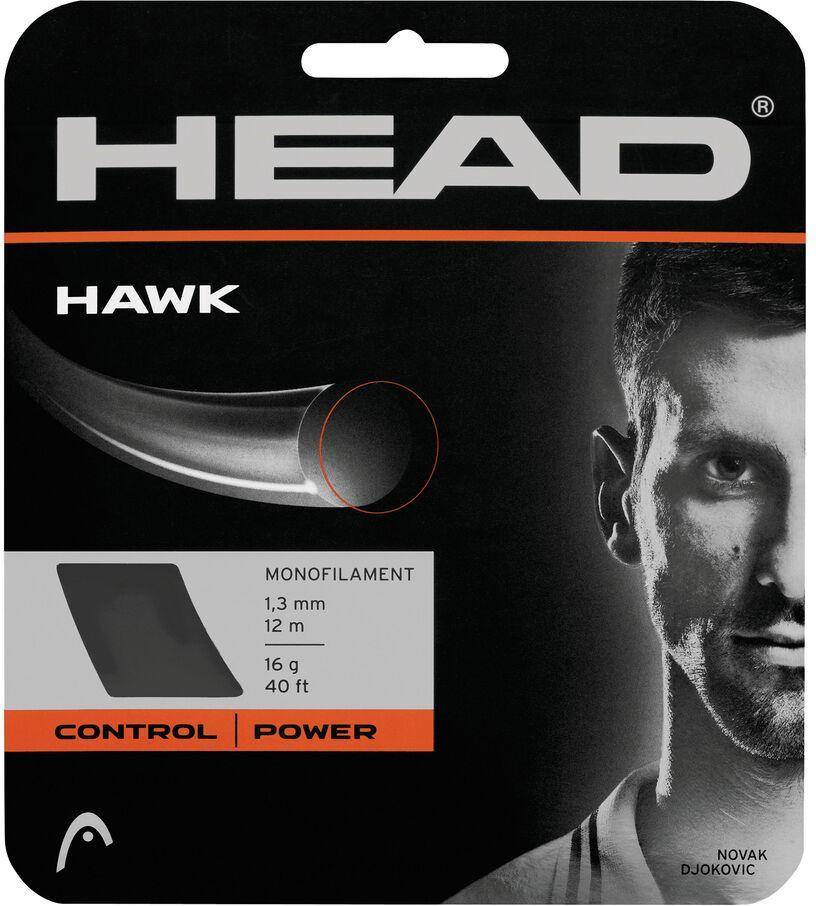 Head Racket Hawk 12 Tennis Single String Grey