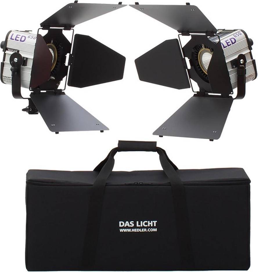 Hedler LED-Lys 650 Video Kit