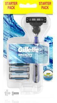 Gillette mach3 Gillette Mach3 Start Razor + 3 Cartridges