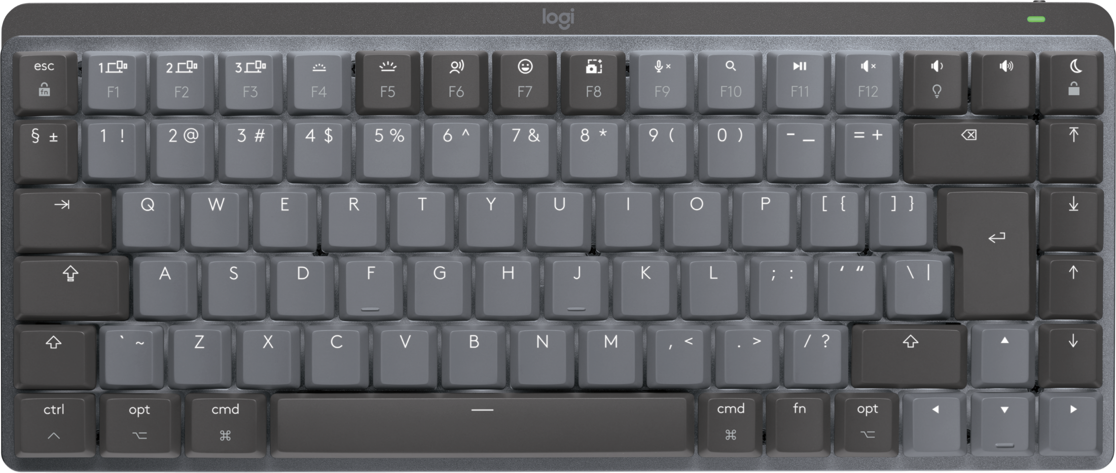 Mac tastatur Logitech MX Mini Mechanical Mini Keyboard