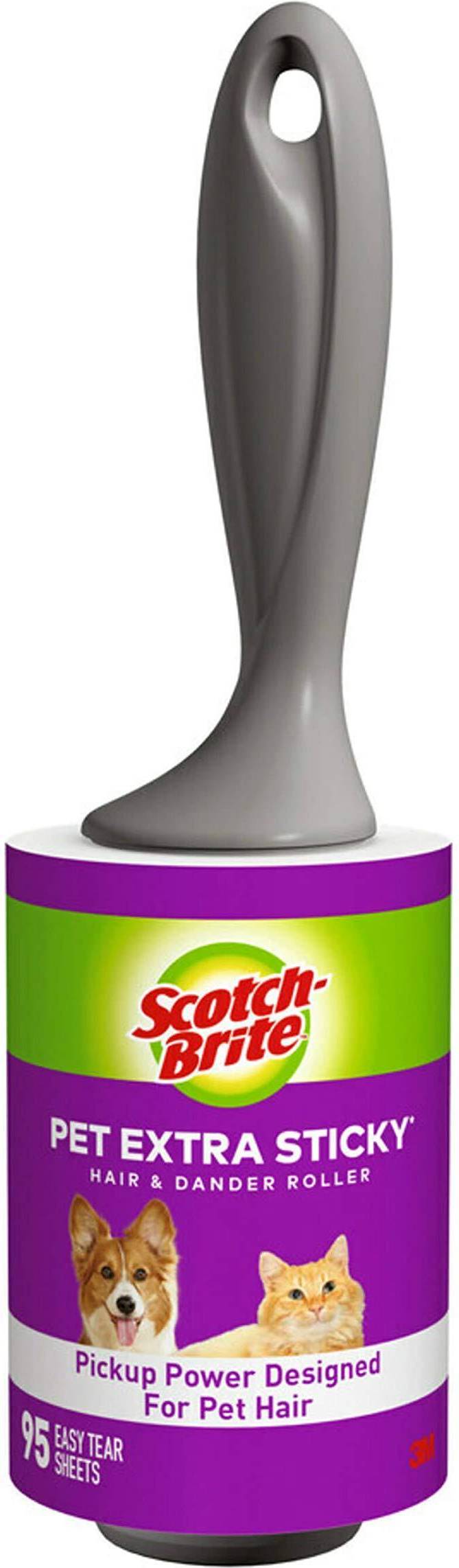 Scotch-Brite Extra Sticky Lint Roller 95 sheets per Roller
