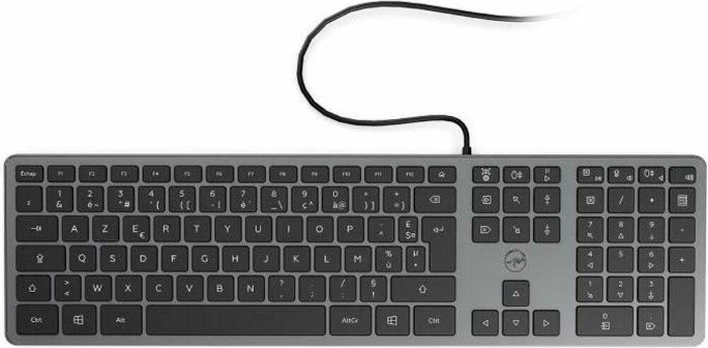 Clavier Filaire Slim Finition Métal AZERTY