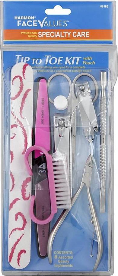 Harmon Face Values Tip To Toe Kit With Pouch - No Color