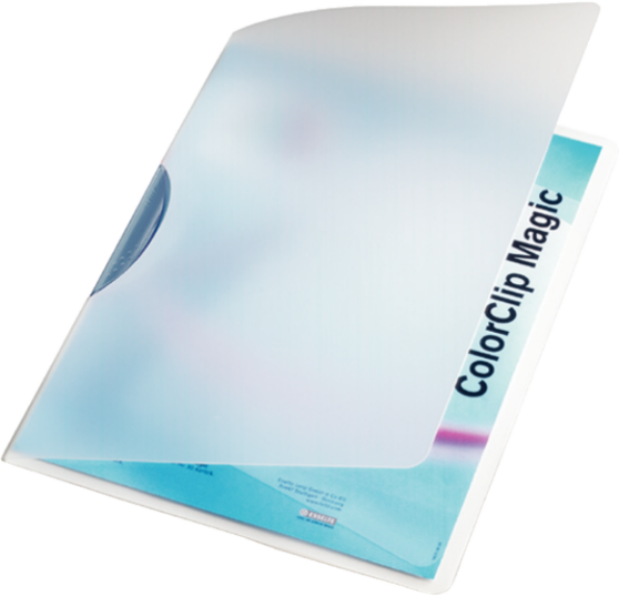 Leitz ColorClip Magic A4 Rapportomslag - Mörkgrå