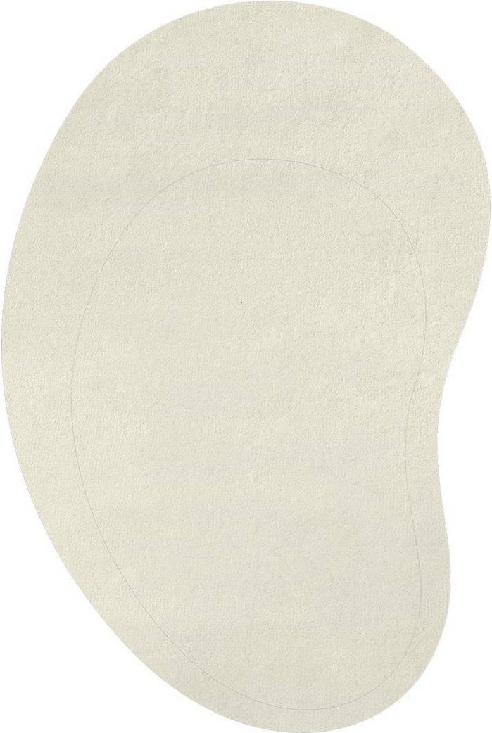 Layered Layered Residue Rug White