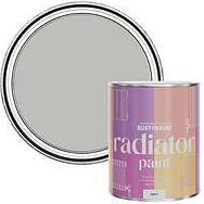 Rust-Oleum Radiator Paint Flint 750Ml Wall Paint, Radiator Paint 0.75L