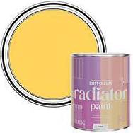 Rust-Oleum Radiator Paint Lemon Jelly 750Ml Radiator Paint 0.75L