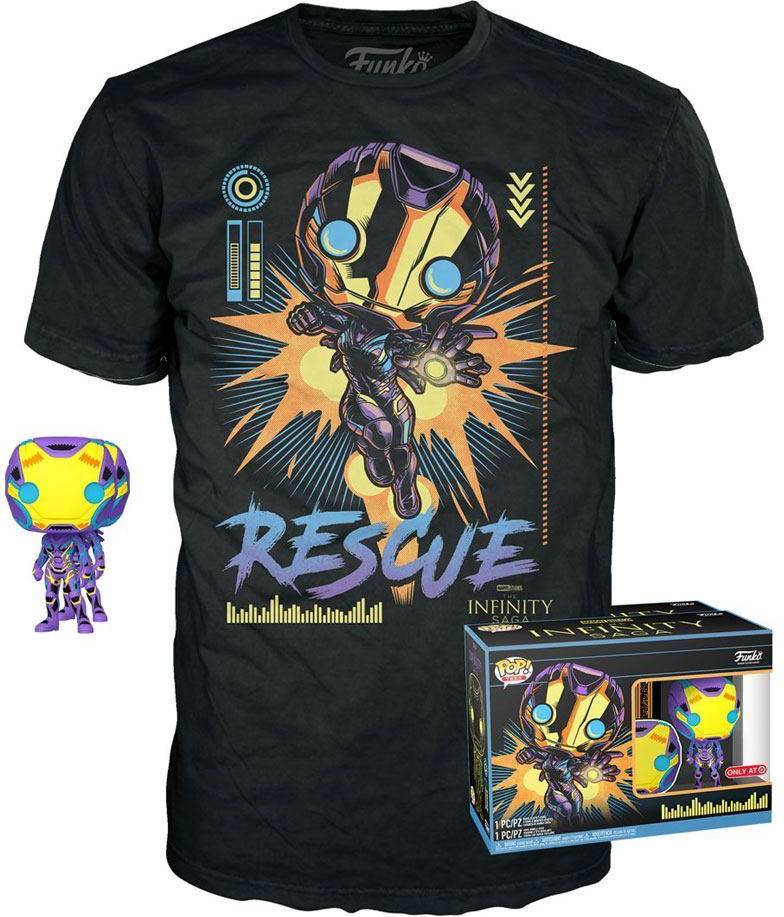 Funko Rescue Blacklight POP! & Tee Box
