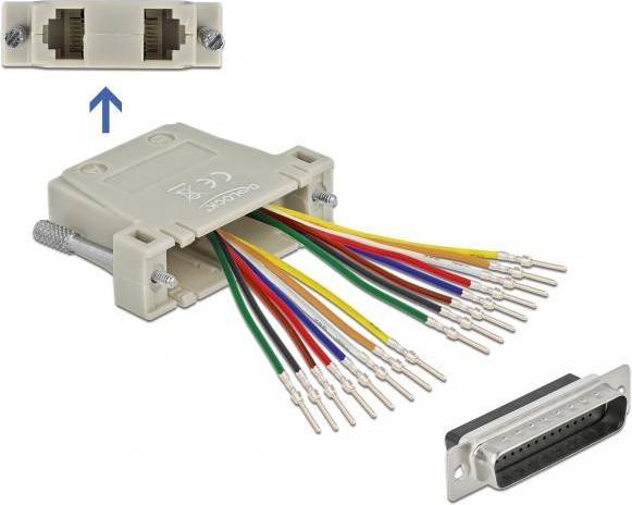 DeLock Netværksadapter RJ-45 hun