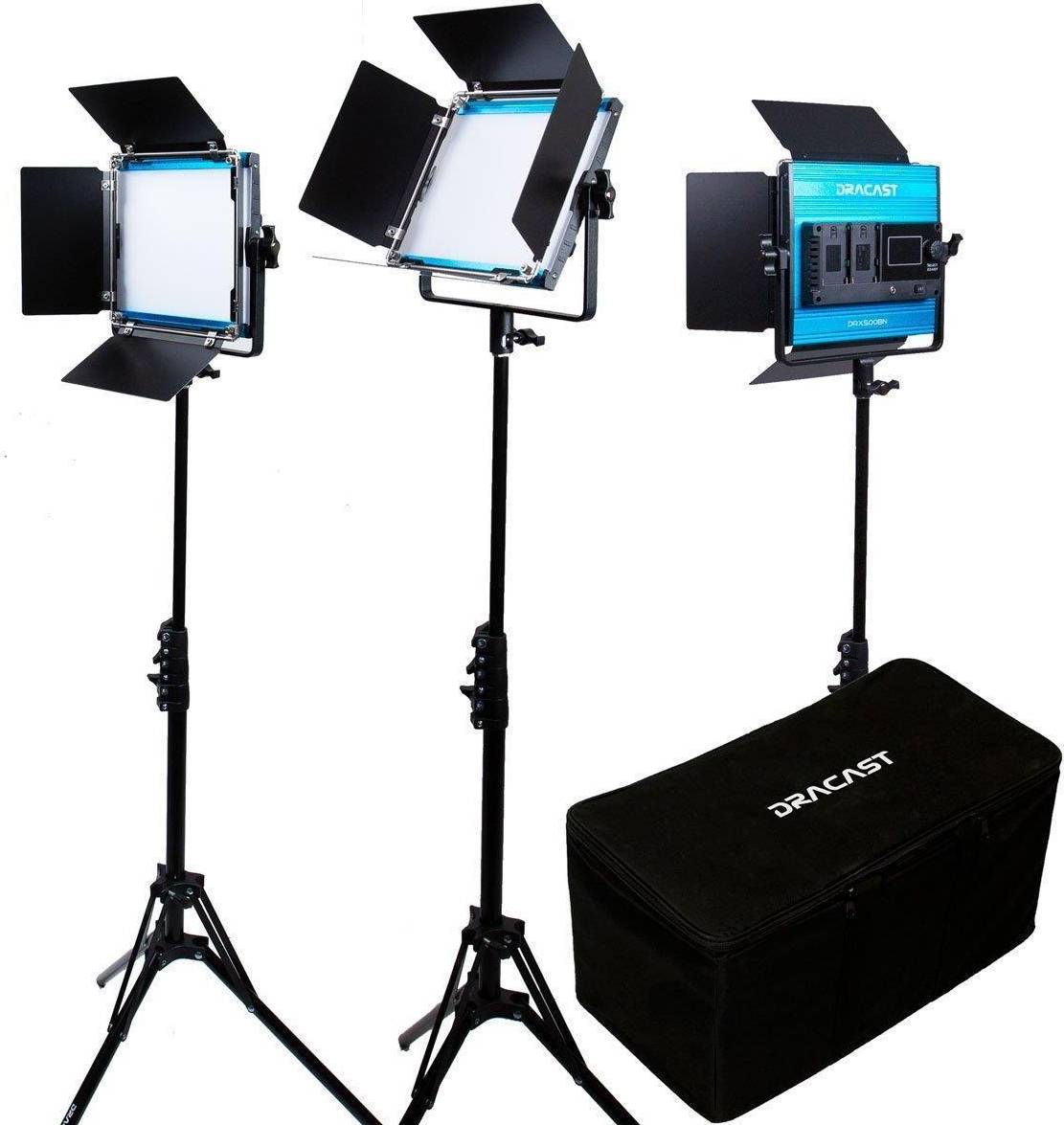LED500 X Series Bi-Colour LED 3 Light Kit