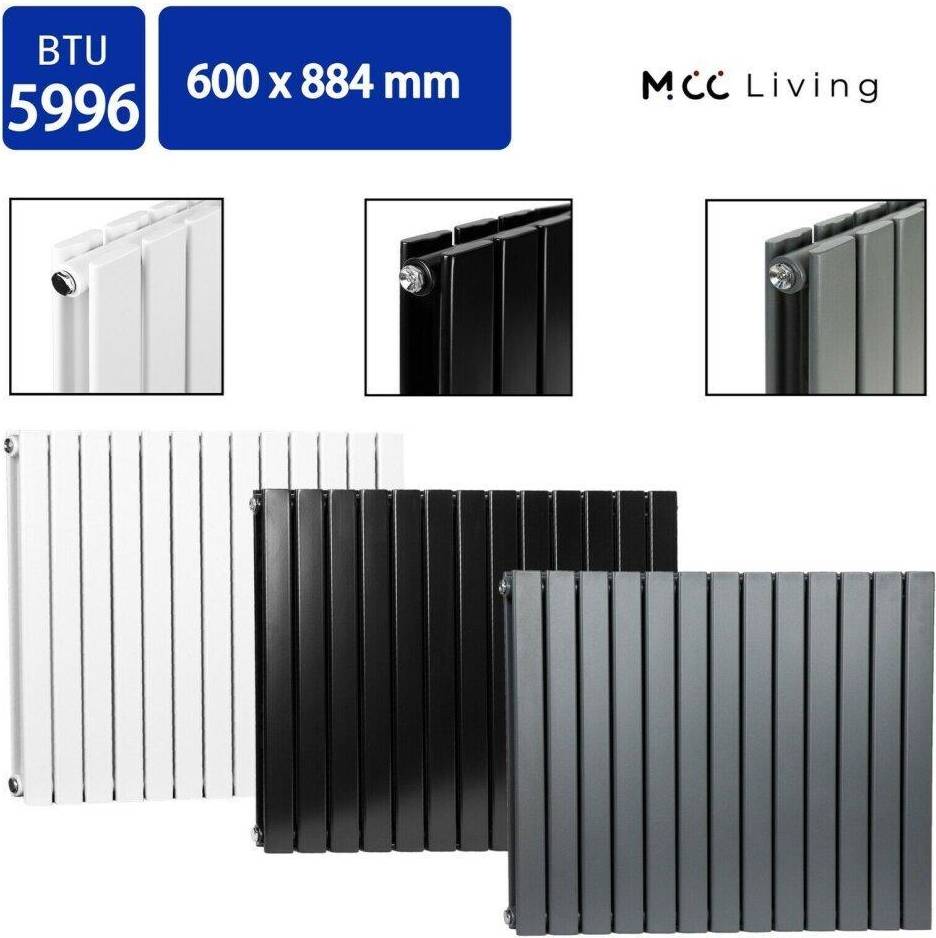 MCC Direct 600x884 Double MCC Radiator Horizontal Vertical Designer Panel Central Heating Radiator Heater