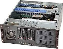SuperMicro SC842 XTQC-R804B Rack-Montage 4U Server Barebone
