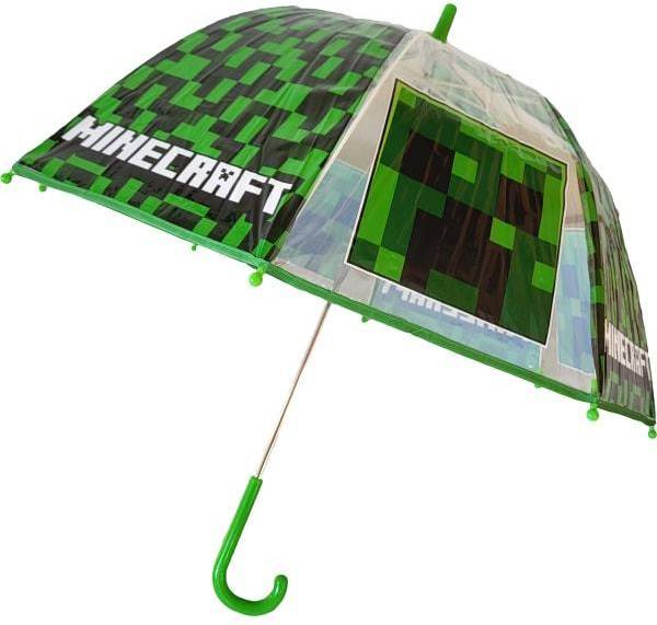 Paraply genomskinligt Minecraft Paraply