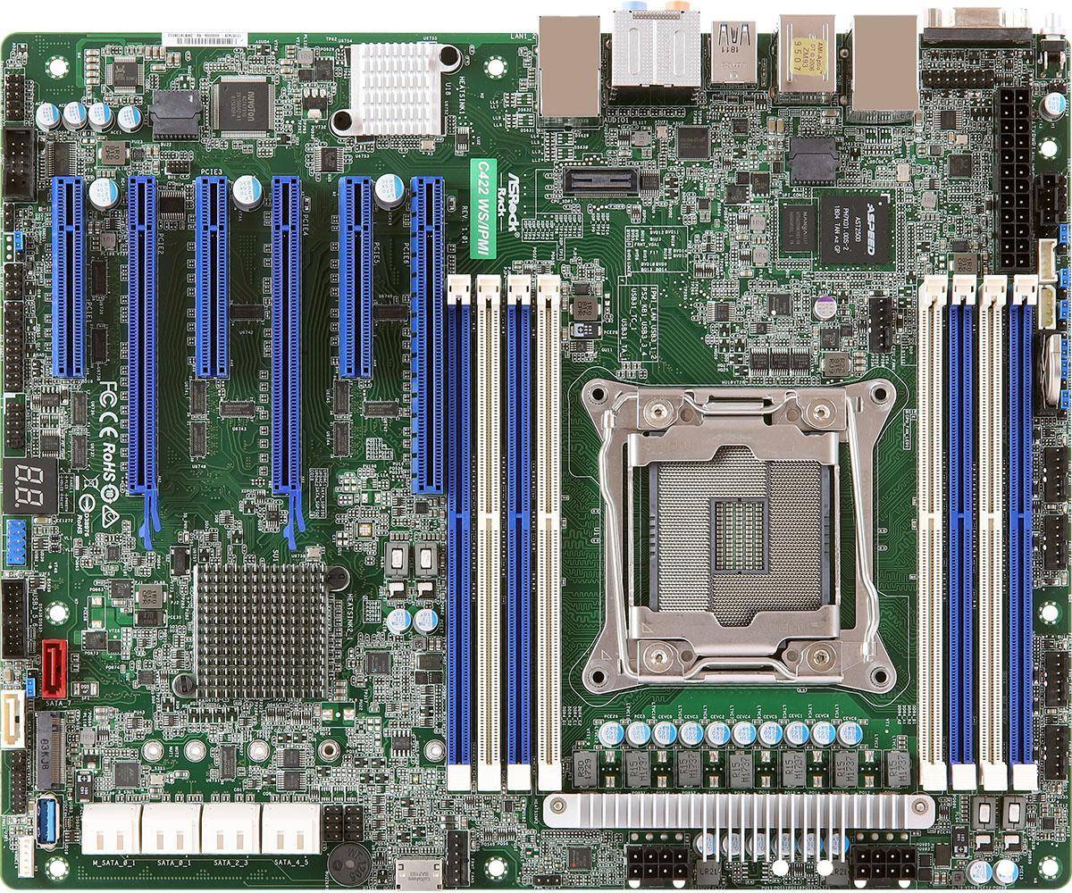 Atx rack ASRock Rack GBPC422 WS/IPMI