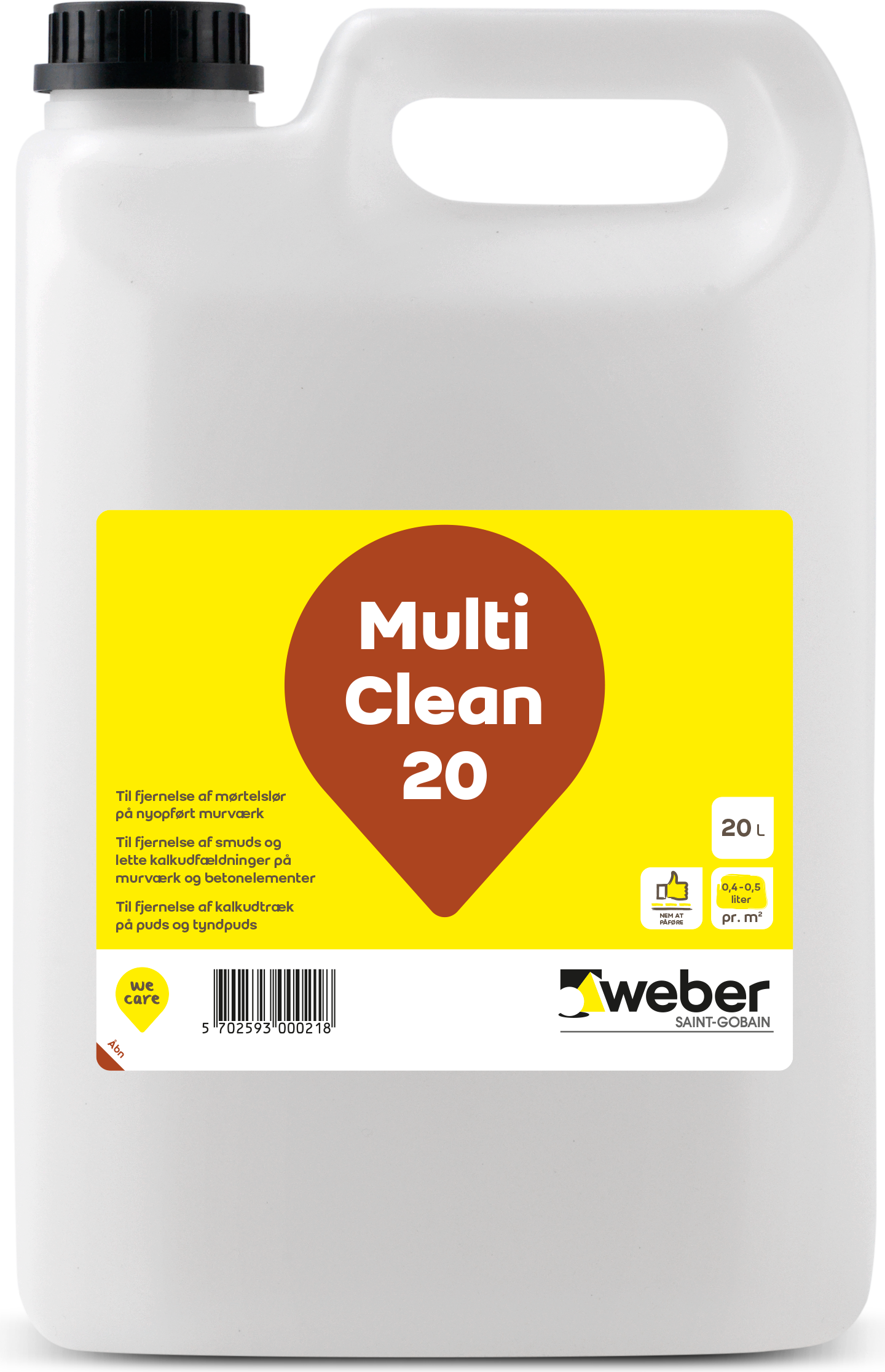 Weber Multi Clean 20L Cleaner