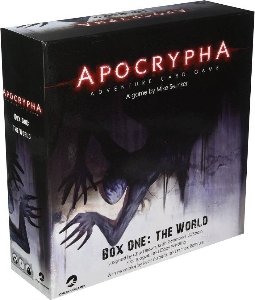 Apocrypha Adventure Card Game Box One The World