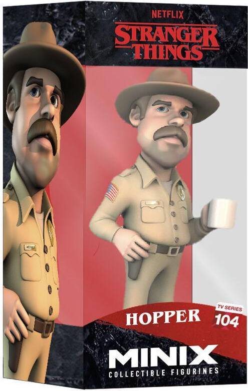 MiniX Stranger Things Hopper Figure Minix 12Cm