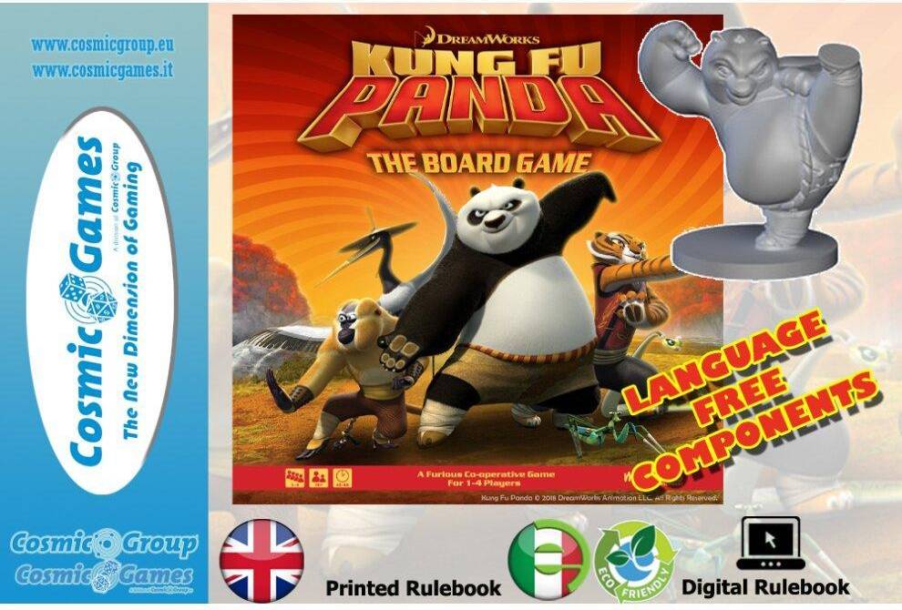 Modiphius Kung Fu Panda Brädspelet