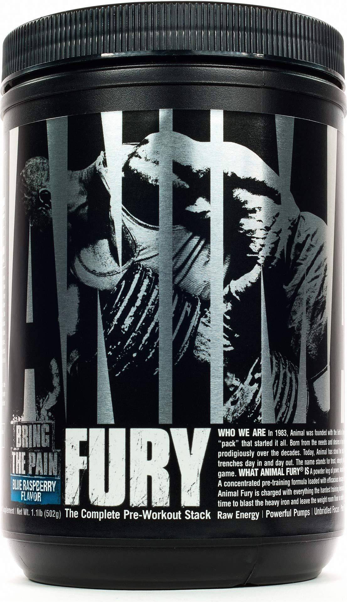 Universal Nutrition Animal Fury Blue Raspberry