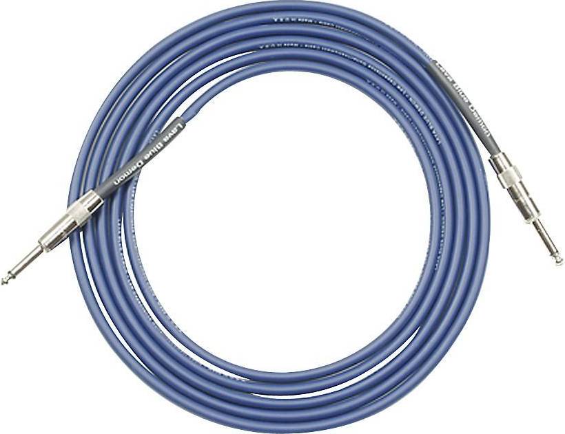 Demon Instrument Cable Straight To Straight Blue 20