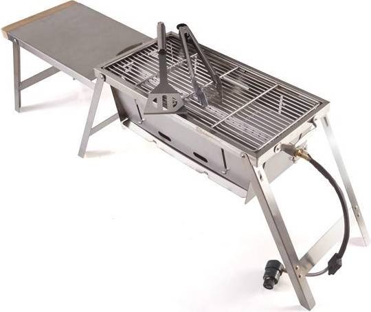 Barbecue RidgeMonkey Grilla Argenté