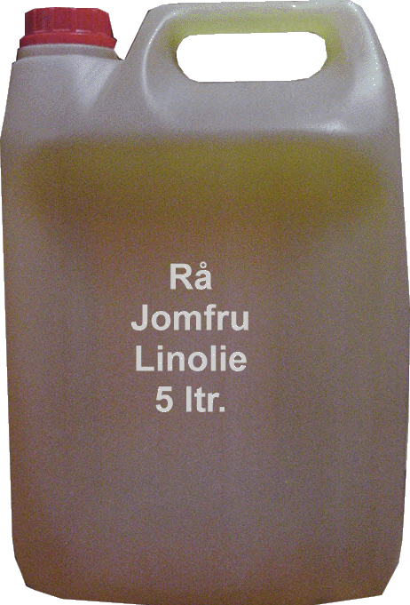 Linolie jomfru Rå 5L
