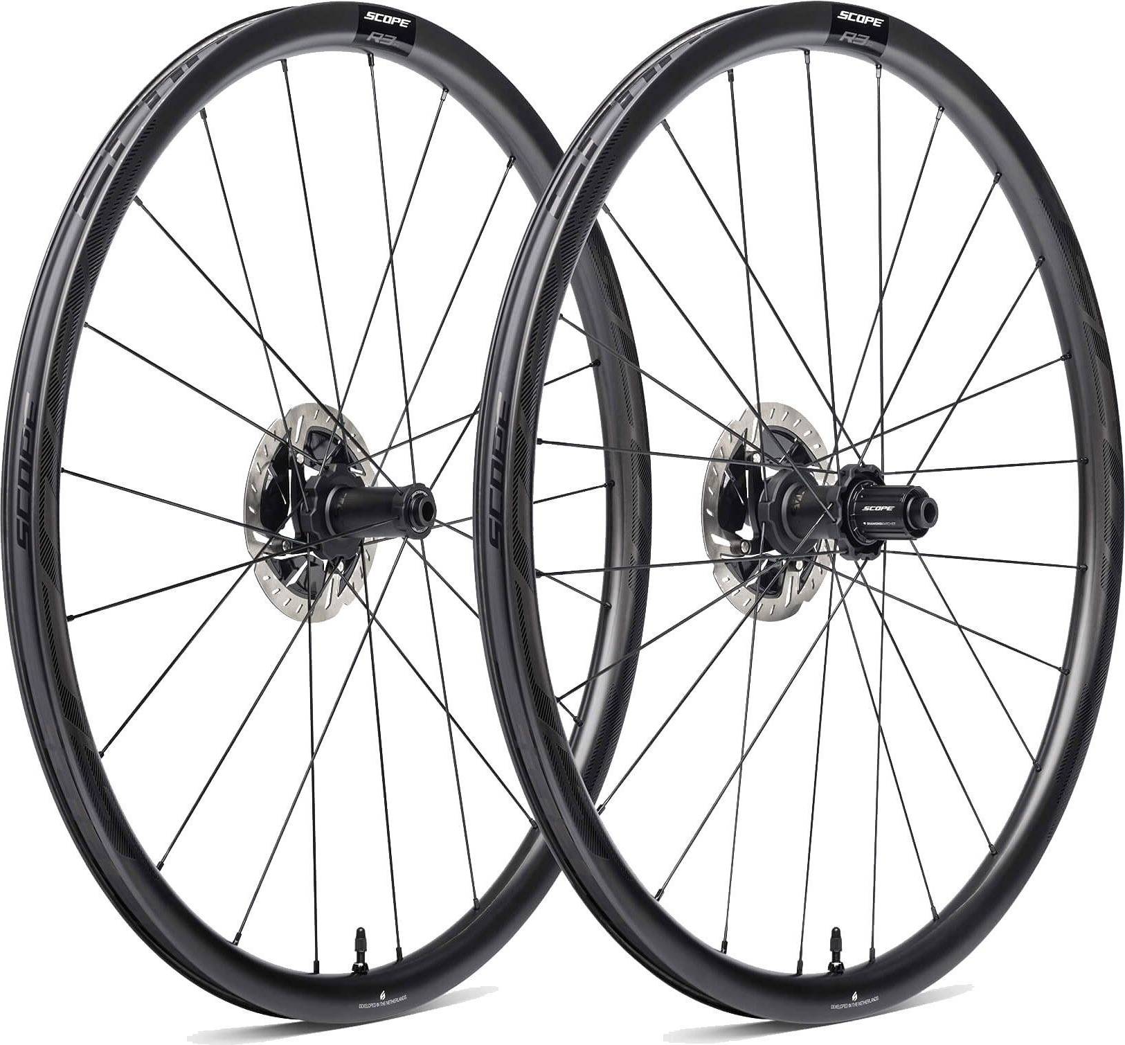 Scope R3. A Disc Carbon Hjulsæt