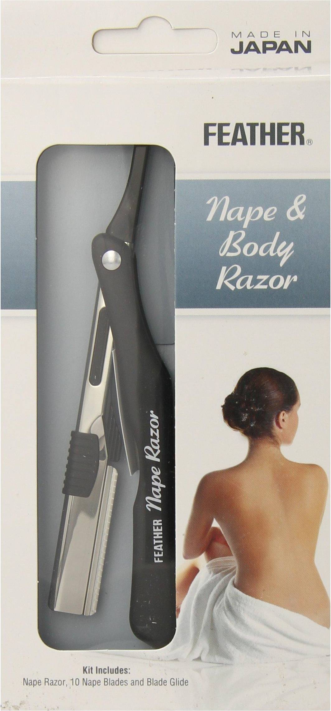 Beard kit Feather Nape and Body Razor Kit 10 pcs