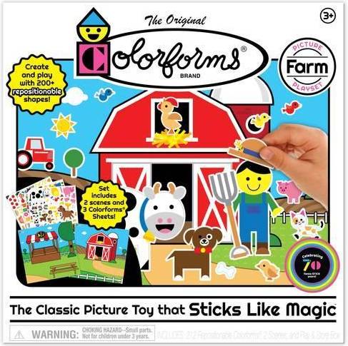 Colorforms Farm Playset