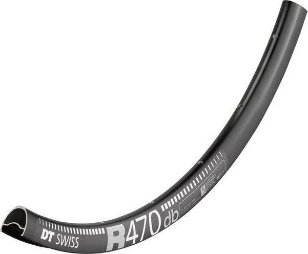 DT Swiss Hole R 470 Presta-Drilled Disc Brake Rims