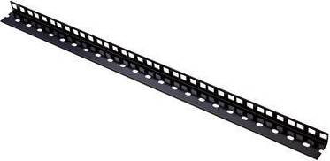 Adam Hall Svart 19-Inch Rackstrip 12U