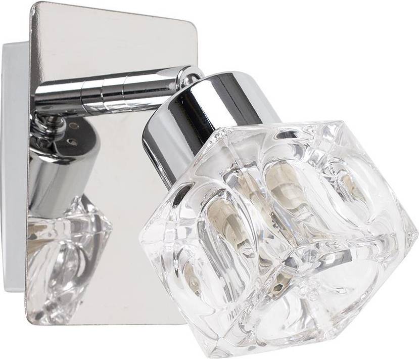 MiniSun Ritz Chrome Ice Cube Wall light