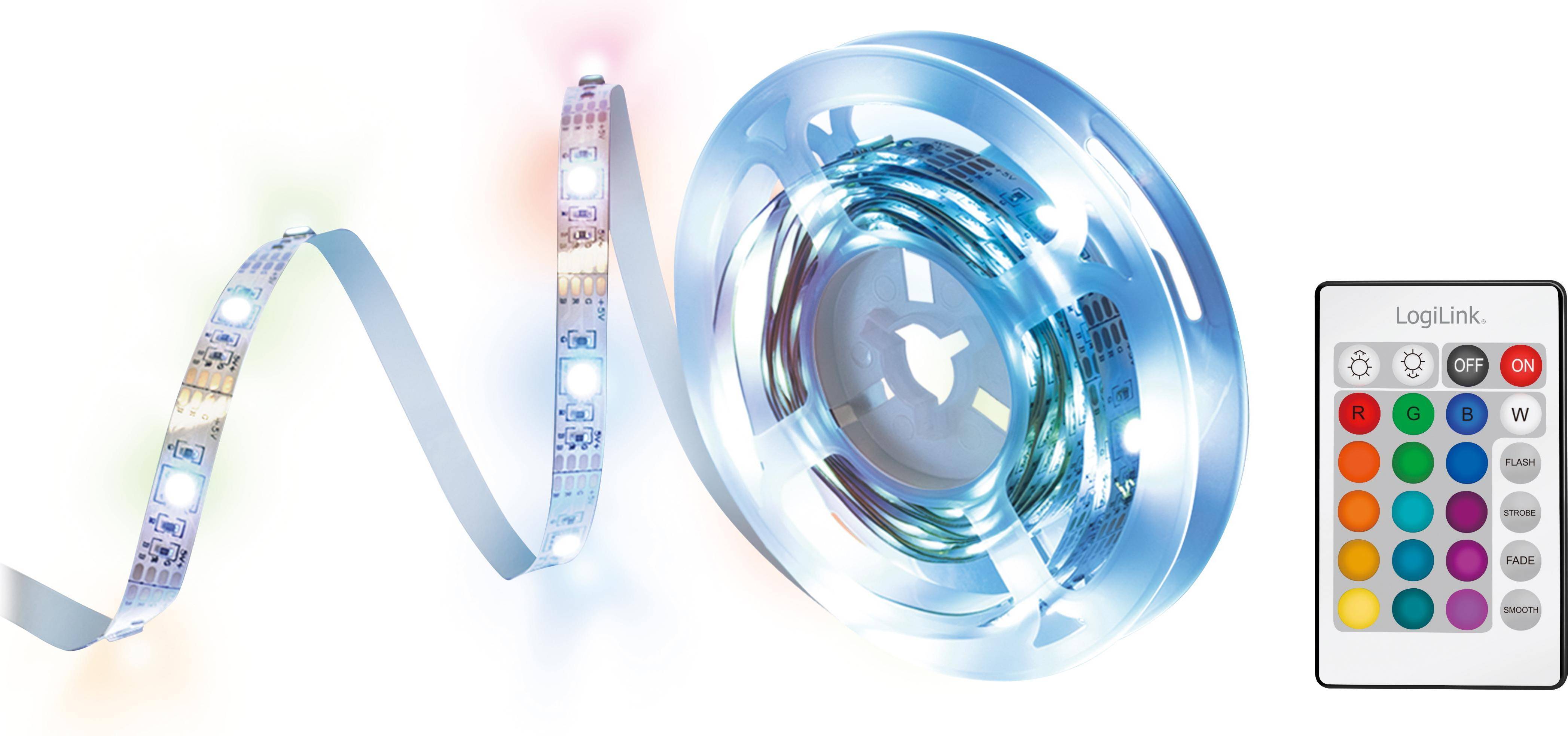 LogiLink RGB LED-strip Light Strip