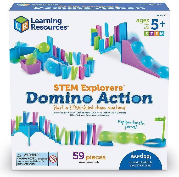 Learning Resources STEM Explorers Domino Dash, Multicolor