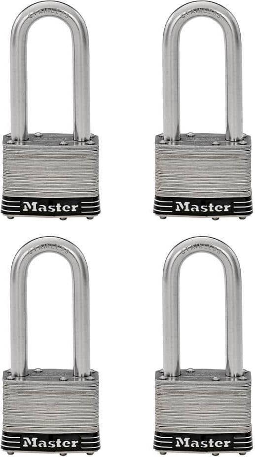 Master Lock Stainless Steel with Key, 2