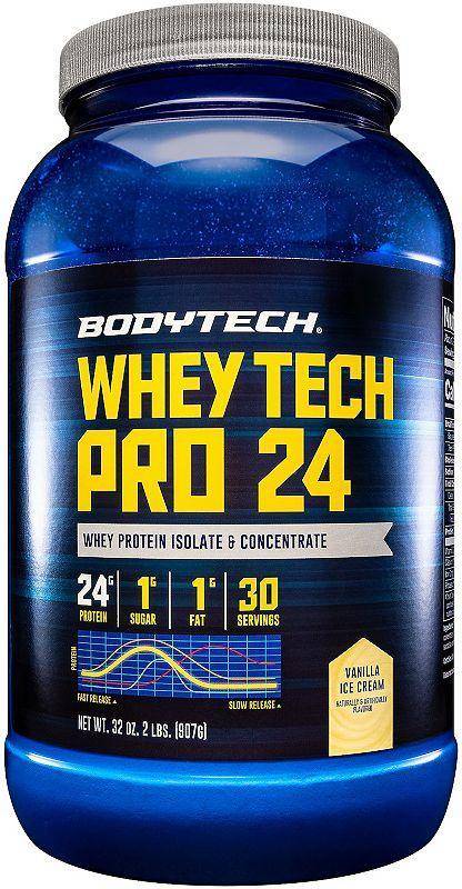 Whey protein concentrate BodyTech Whey Pro 24 Whey Protein Isolate Concentrate Powder