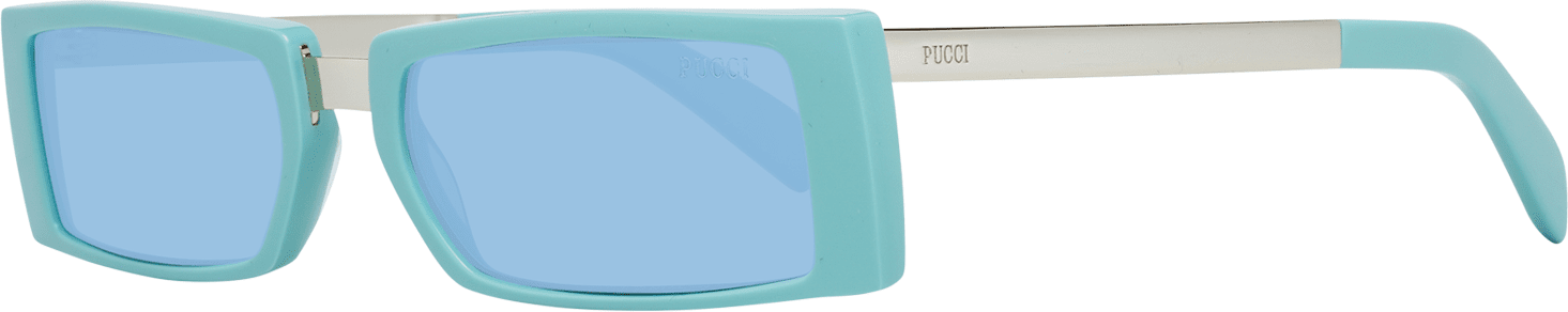Emilio Pucci Rectangular Sunglasses - Turquoise