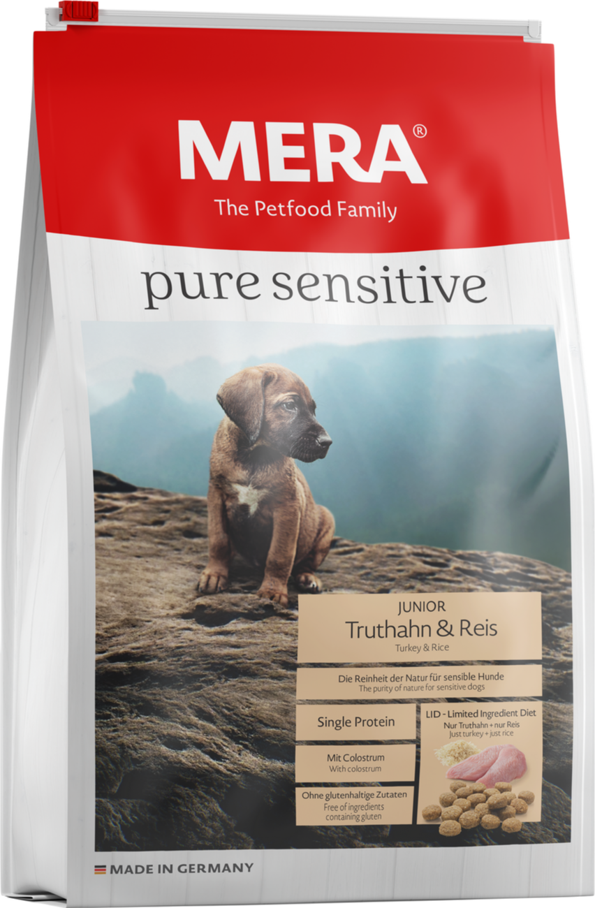 Pure Sensitive Junior Kalkon & Ris Beige 1