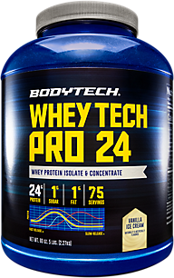 Whey protein isolate BodyTech Pro 24 Whey Protein Isolate & Concentrate Powder