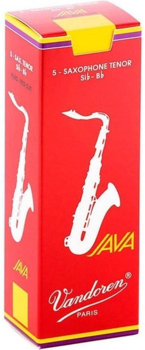 Java RED Tenor Saxophone Reeds Box of 5 Strength 2.5