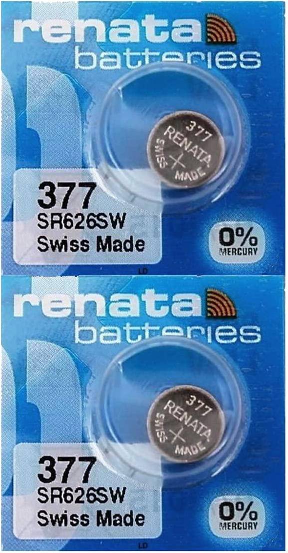 Batería Reloj 377 SR626SW 2 Count