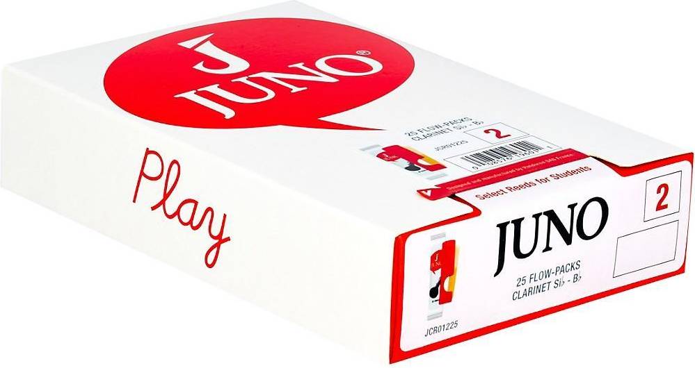 Juno Bb Clarinet, Box Of 25 Reeds 2