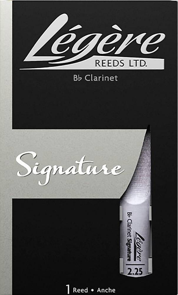 Legere Reeds Signature Series Bb Clarinet Reed Strength 2.25