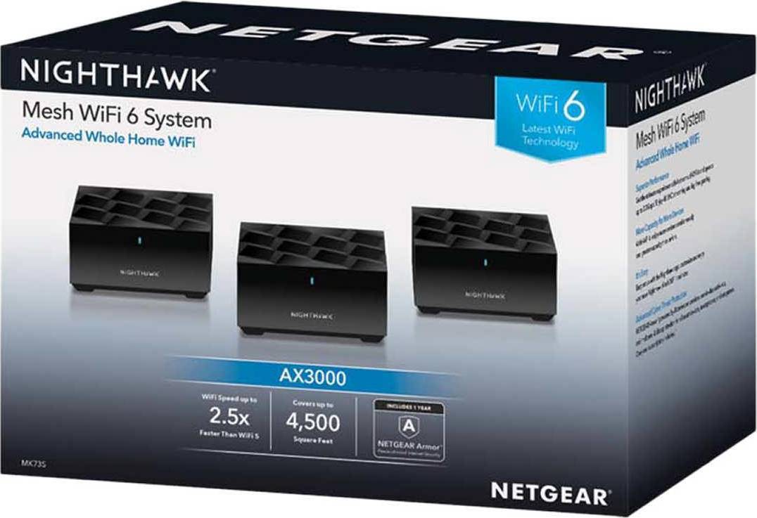 Mesh wifi Netgear Nighthawk AX3000 Mesh WiFi System