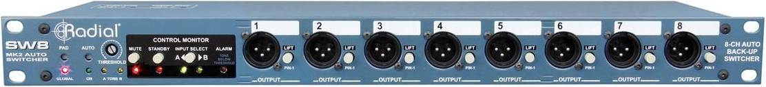 Radial Engineering SW8 Auto-Switcher