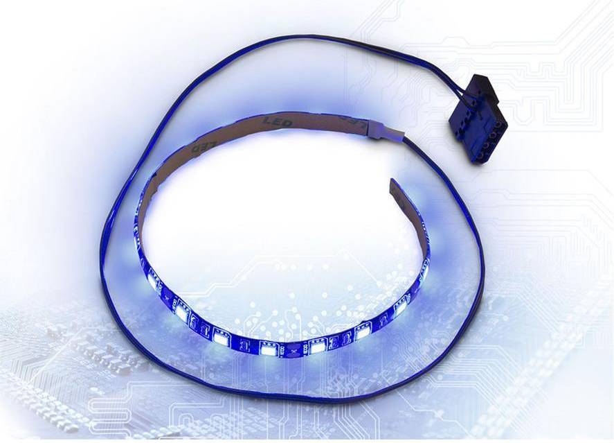 Inter-Tech LED Strip 30 cm Blue LED bånd