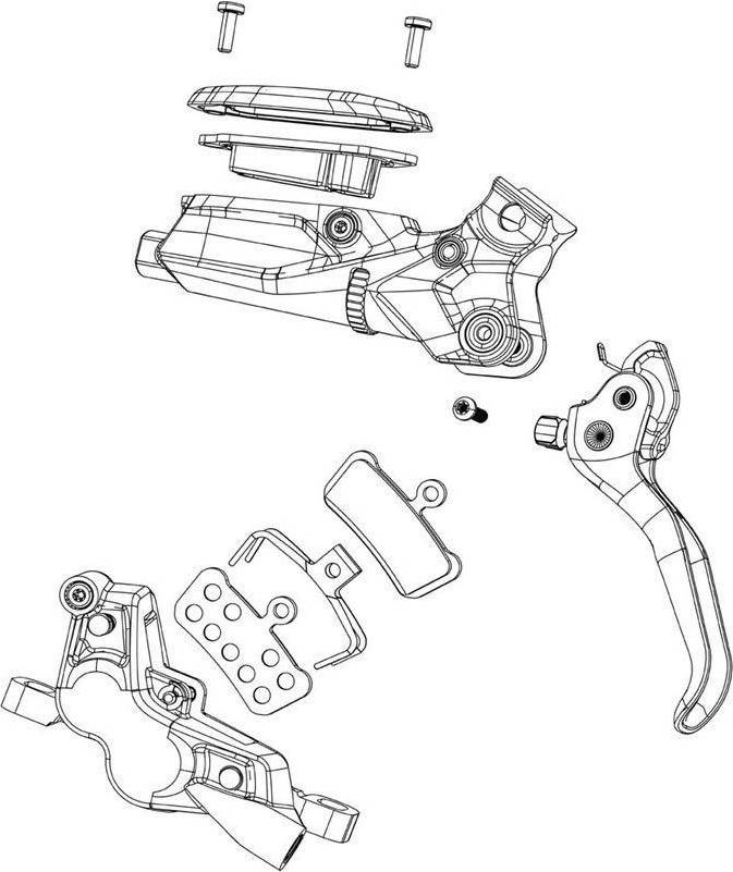 Sram Hardware Kit Level Ult./TLM For Level Ultimate/TLM