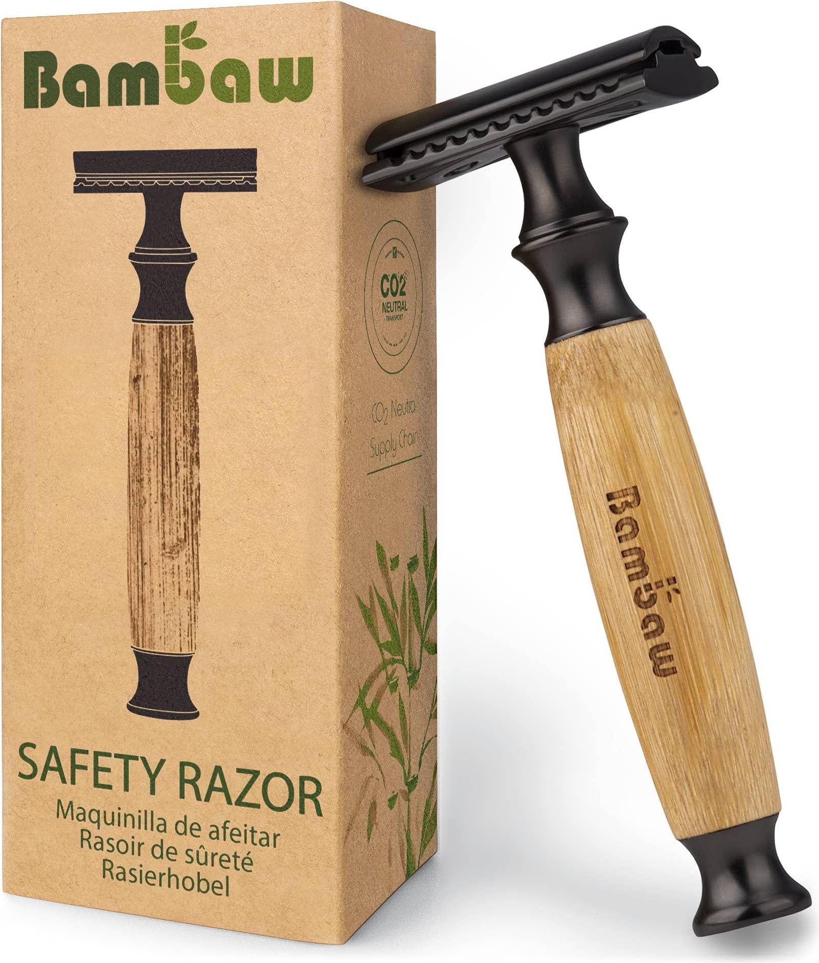 Bamboo Safety Razor Classic Dark