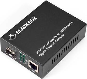 Black Box LGC210A-R2 Pure Networking RJ45 to SFP Gigabit Ethernet Media Converter LGC210A-R2